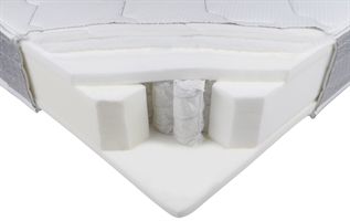 Colchão da marca Pikolin, dos mais firmes.