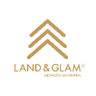 Logo da empresa de mediação imobiliária Land e Glam.
