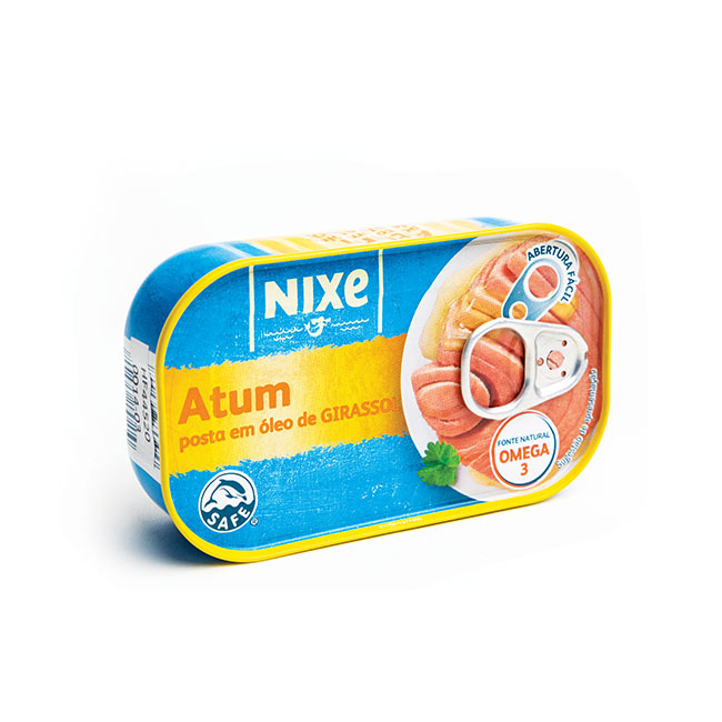 Lata de atum da Nixe.