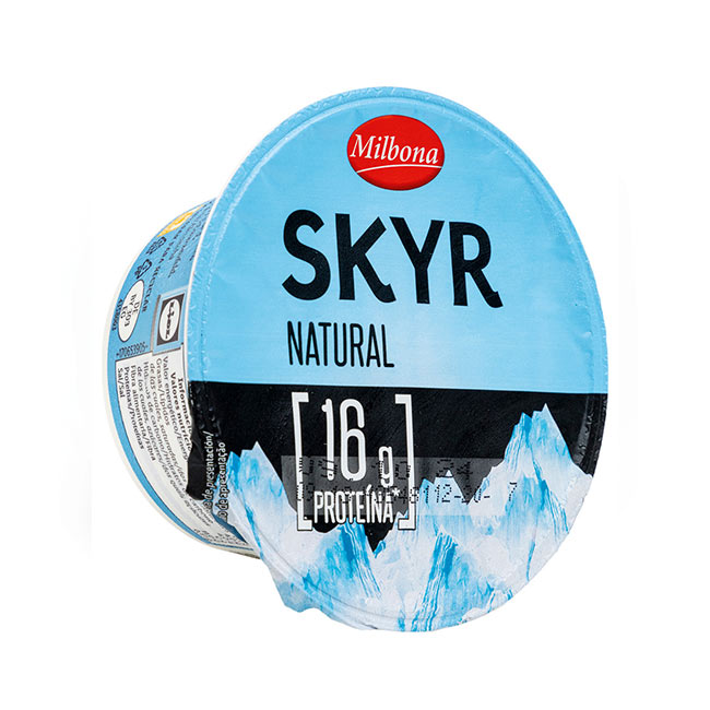 Iogurte skyr da Milbona.