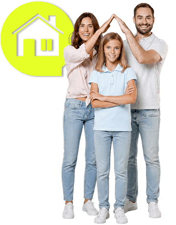 Família a planear o crédito à habitação com a ajuda da DECO PROteste