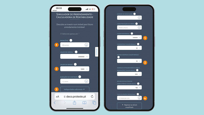 Calculadora rentabilidade