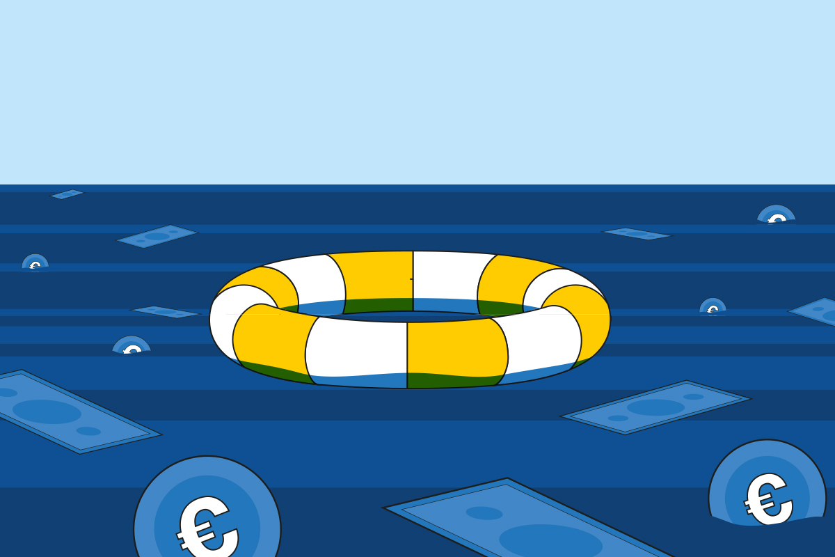 boia salvacao num mar de euros