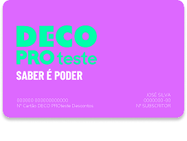 cartão DecoPROteste